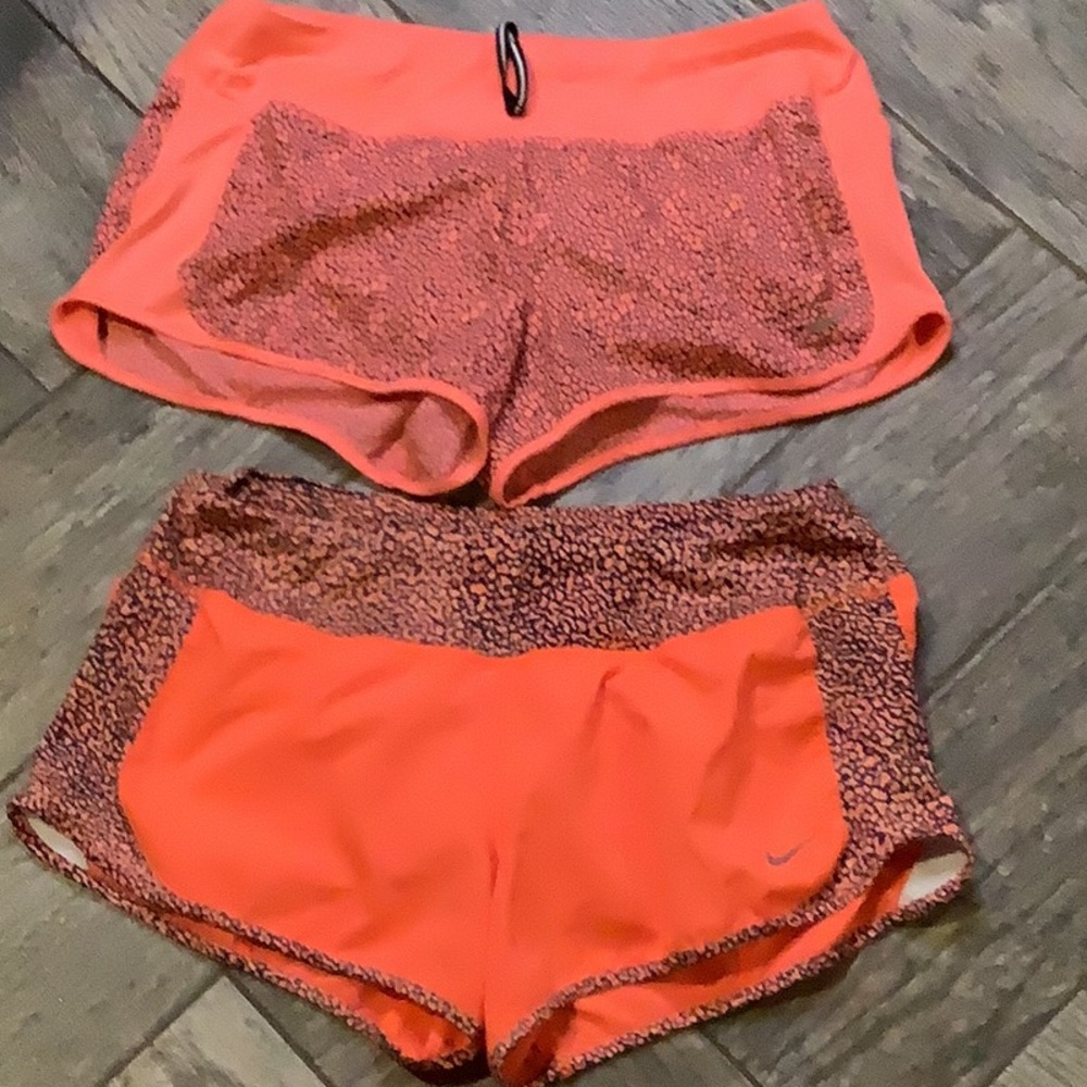 Pair of Nike dri fit running shorts